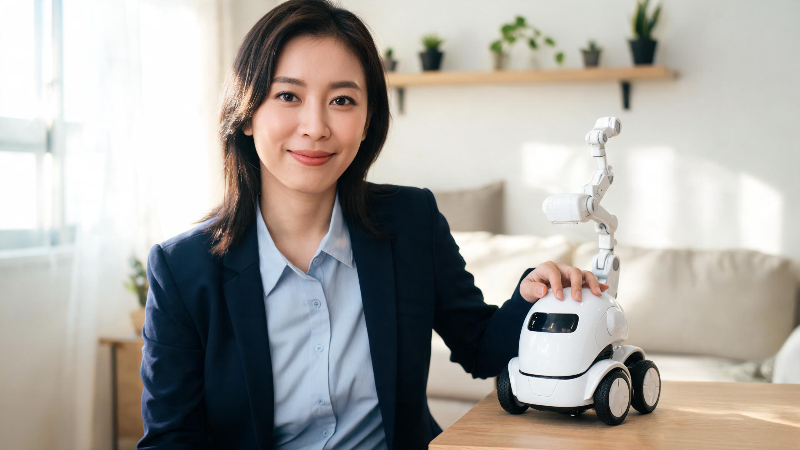 Compact Home Robot Debuts, Promising Practical Everyday Assistance