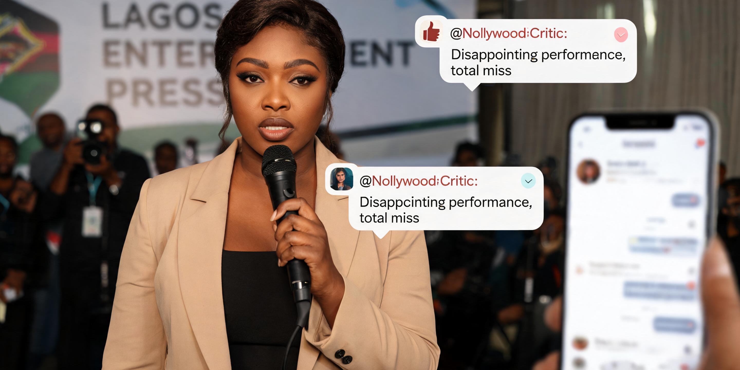 Eniola Ajao Pushes Back After Critic Labels Her Acting 'Plastic'