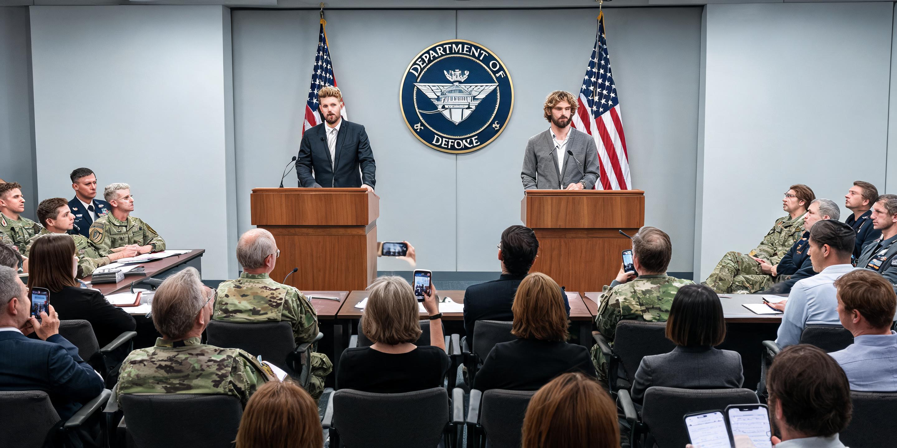 Jake and Logan Paul Speak to Troops at the Pentagon in September 2026