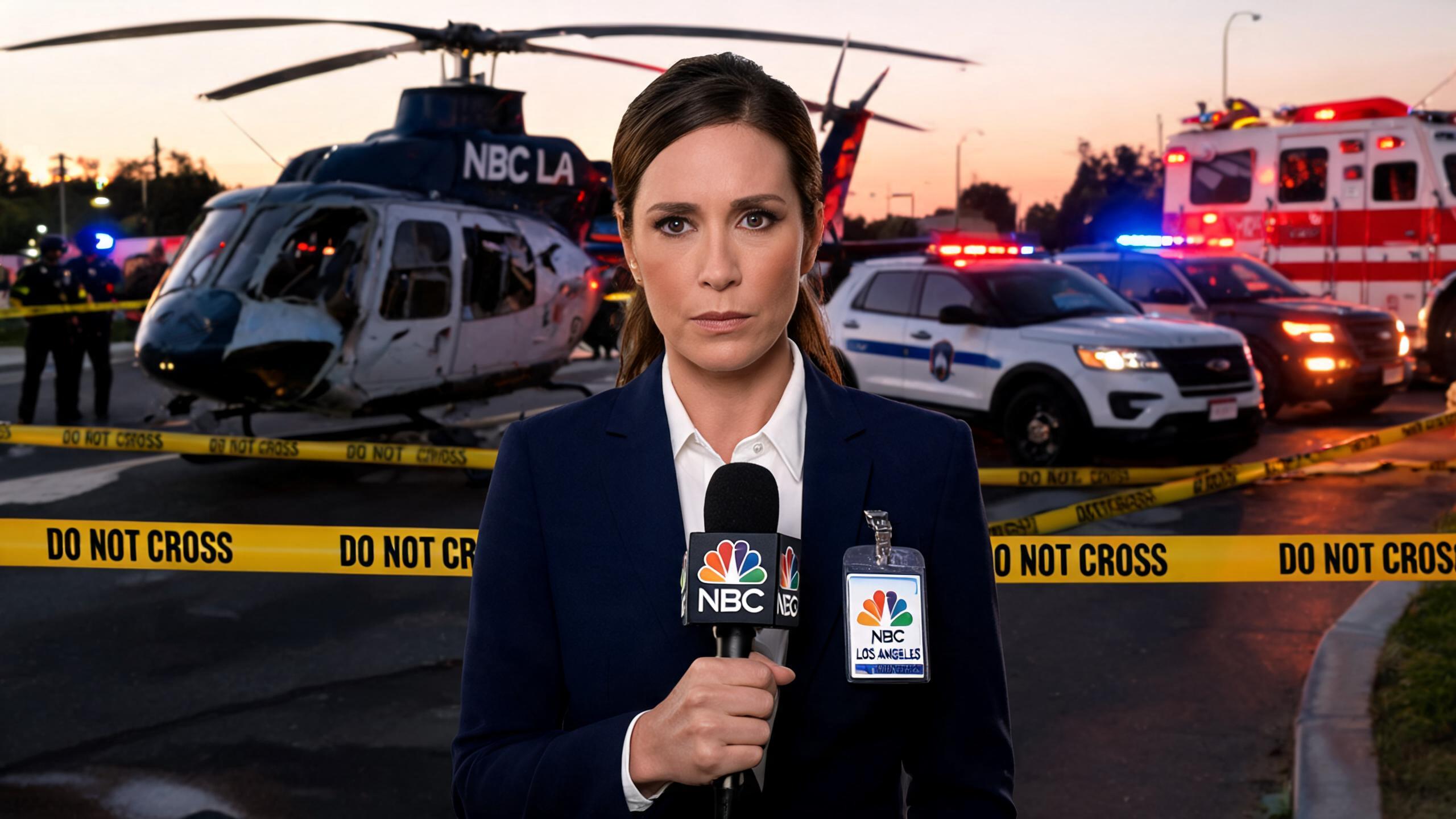 NBC Los Angeles News Helicopter Crashes, Three Killed in County Incident