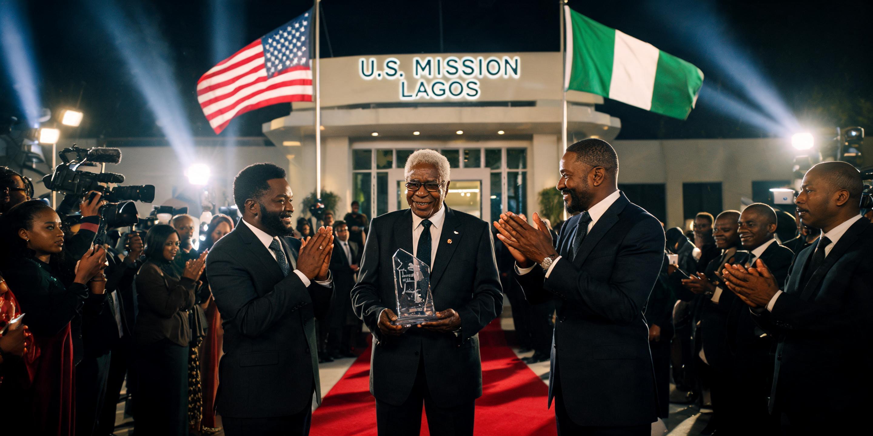 United States Recognises Nollywood Icons Olu Jacobs, RMD and Kunle Afolayan